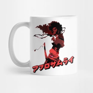 Afro Samurai - double exposure Mug